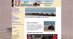 Desktop Screenshot of bjsatvrentals.com
